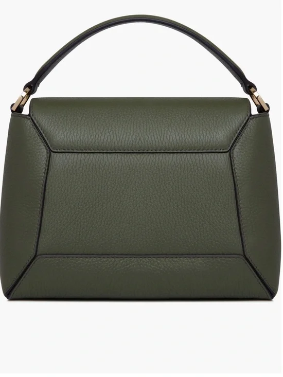 Strathberry Mosaic leather top handle bag Pine Green - Picture 3 of 15